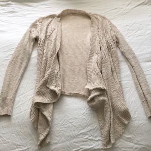 Waterfall cardigan